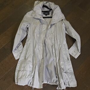 Women's Gray Hooded Jacket